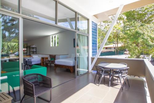 陽台/露台, La Vela Boutique Hotel in 克波斯