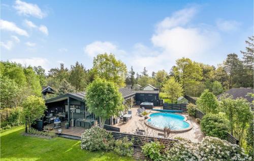 Beautiful Home In Hals With Outdoor Swimming Pool, Sauna And Wifi