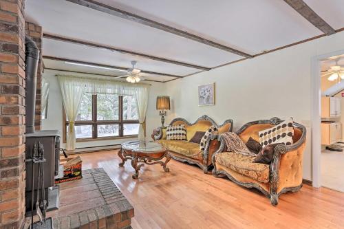 Large Greeley House with 2 Game Rooms and Yard! in Lackawaxen, USA