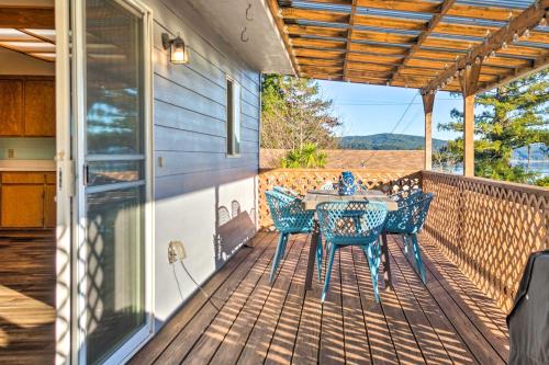 Pet-Friendly North Bend Home with Bay Views!