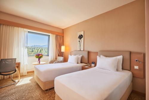 2 twin beds