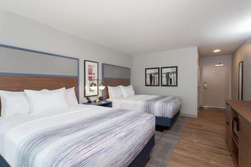 2 queen beds
