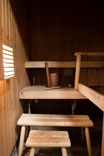 Сауна, Lepikko - Helppoa majoitusta, Easy accommodation in Lehtimäki (Southern Ostrobothnia)