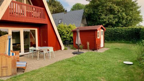 Ferienhaus Karlsson mit Blick auf die Ostsee