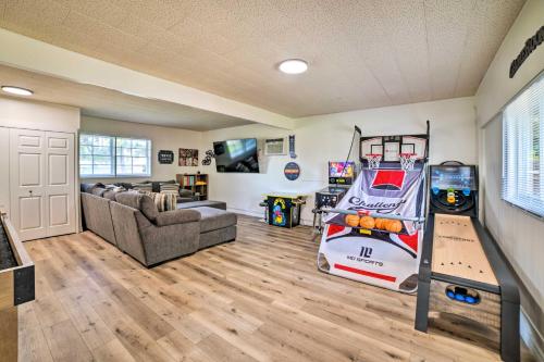 Spacious Riverside Home with Game Room and Yard in Riverside, USA
