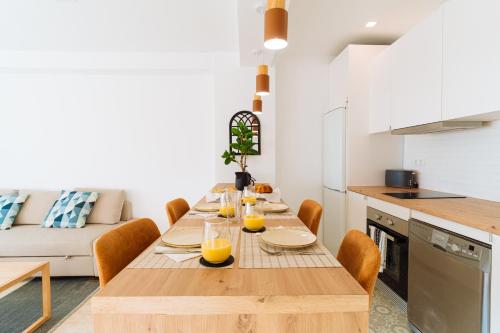 廚房, Almare Suites Burbujas I - Vistas al mar, golf, junto a la playa in 雷塔馬爾