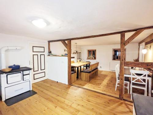 Konyha, Familienurlaub im gemütlichen Umgebindehaus, Seminarhaus (Familienurlaub im gemutlichen Umgebindehaus, Seminarhaus) in Cunewalde