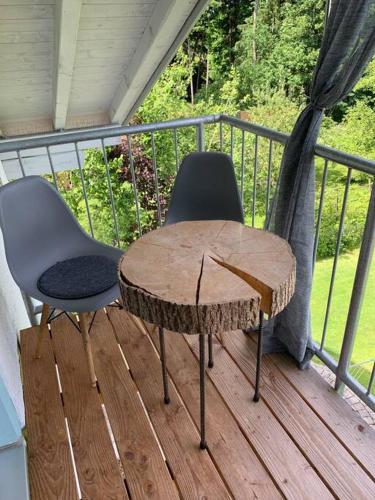 Balkons/terase, Chiemgau-LOFT zwischen Seenzauber und Gipfelglück (Chiemgau-LOFT zwischen Seenzauber und Gipfelgluck) in Riedering