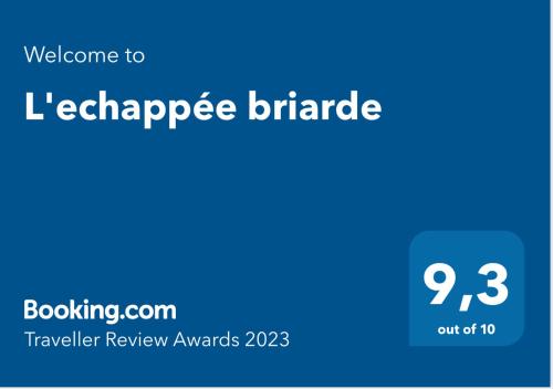 L'echappée briarde (L'echappee briarde) in Фонтане-Тресиньи