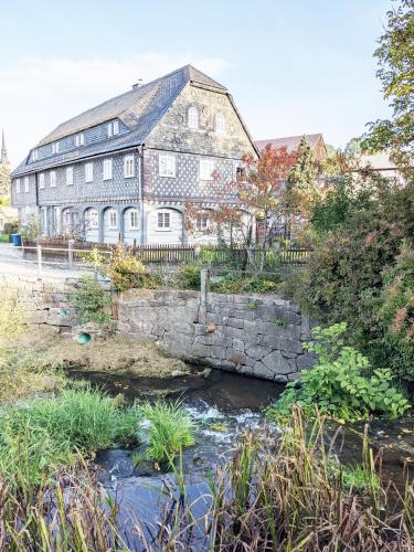 A szálláshely kívülről, Familienurlaub im gemütlichen Umgebindehaus, Seminarhaus (Familienurlaub im gemutlichen Umgebindehaus, Seminarhaus) in Cunewalde