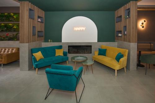 Спільний лаунж/ТБ зона, Moody smart & comfy Hotel in Терра Брачіоліні