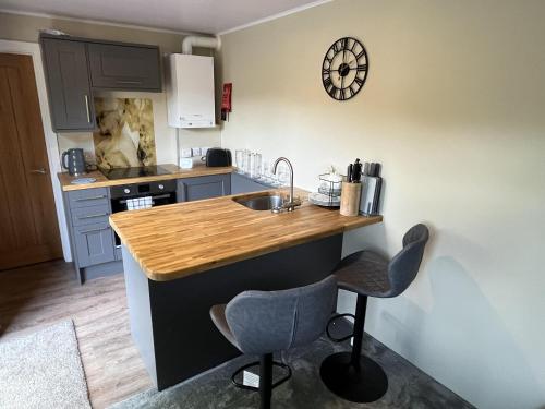 Konyha, Rowan Boutique Lodge for couples with a dog in York Külváros