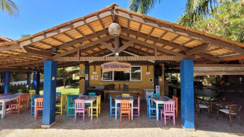 ห้องอาหาร, Pousada Beach Bahia in ปอร์ตูเซกูโร
