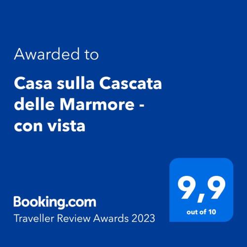  Casa sulla Cascata delle Marmore - con vista in Torre Orsina