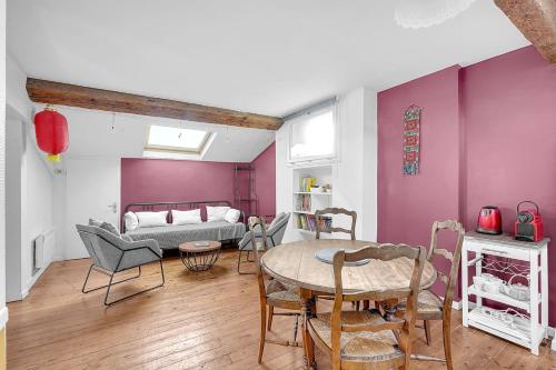 Bright and spacious nest in the historic center - Location saisonnière - Toulouse