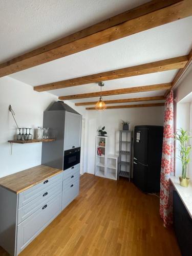 кухня, Apartment AusZeit - Natur Pur - mitten im Grünen (Apartment AusZeit - Natur Pur - mitten im Grunen) in Westerheim