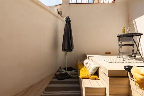 cozy loft patio+pool +wifi, Valencie (fotografie 8)