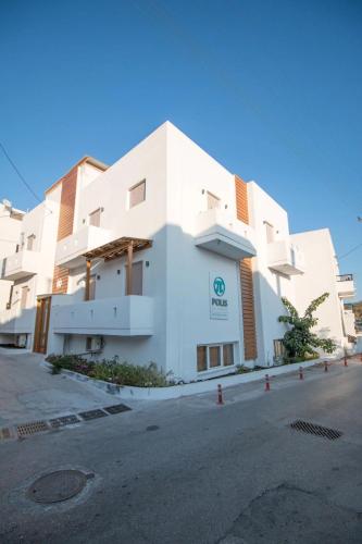 Exterior view, Polis of Naxos in Naxos Island