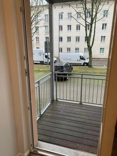 40 qm Appartment Parkplatz, Balkon,Netflix, Prime