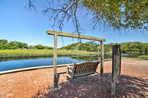 Oak Island Home with Fenced Yard-Walk to Long Beach! - image 31