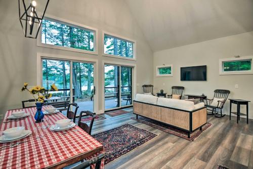 Modern Francestown Retreat on Scobie Pond! in Francestown