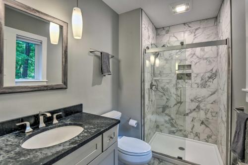 Modern Francestown Retreat on Scobie Pond! in Francestown