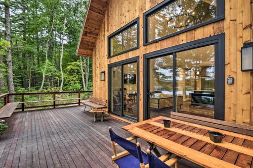 Modern Francestown Retreat on Scobie Pond! in Francestown