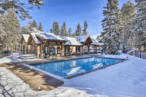 Breck Condo with Hot Tub Access Walk to Main St! in Breckenridge, USA