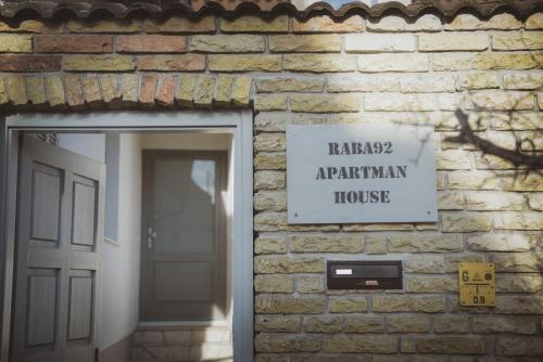 Raba92 Apartman House in Gyor