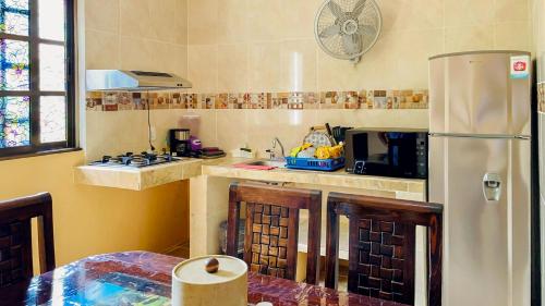 Apartamento con piscina y vista espectacular a laguna Bacalar - Brisas Bacalar Perla