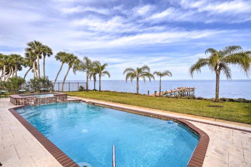 Riverfront Titusville Home with Pool and Pickleball! in Titusville, USA