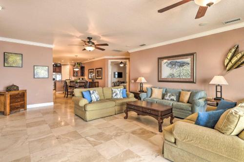 Riverfront Titusville Home with Pool and Pickleball! in Titusville, USA