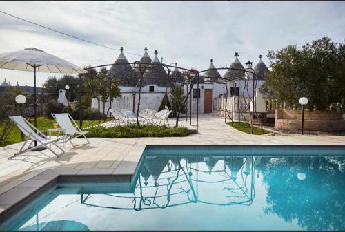 Trulli Azzalema with exclusive pool