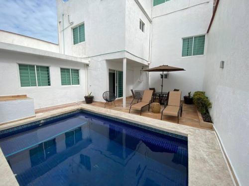 Casa boka con vista al mar y alberca in Boca del Río, Mexico