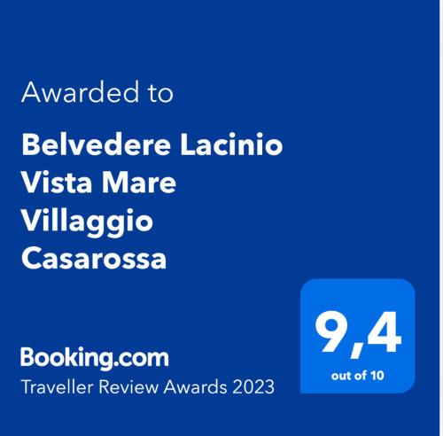 Casa vacanze -Belvedere Lacinio- Villaggio Casarossa