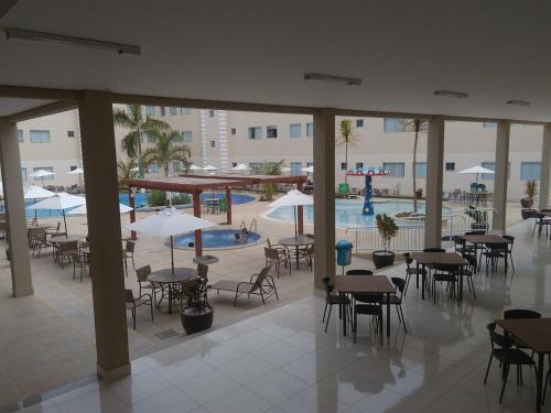 Restaurant, Resort Encontro das Aguas o melhor de Caldas Novas in Jardim Metodista