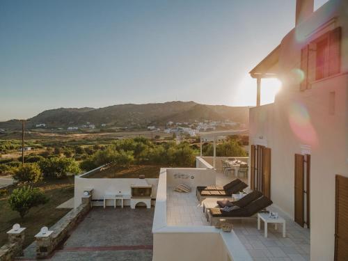 Buitenkant, Villa Elia in Ios