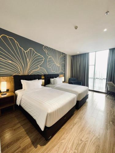 Grand Central Premier Room Type - Deluxe Twin Room - Smoking