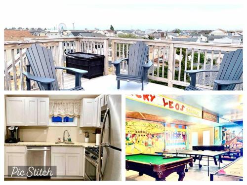 The Lighthouse-3 Bedroom with Casino Pier Gameroom in Seaside Heights, USA