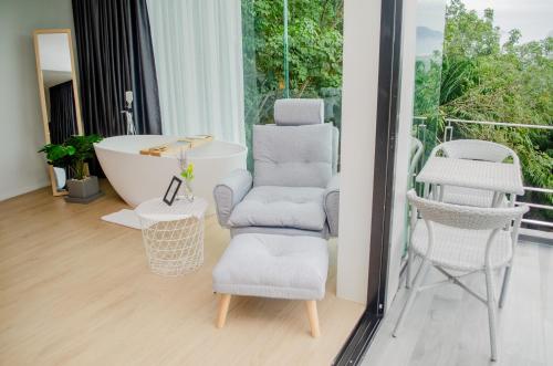 Ao Luek Panoramic Pool Villa Room Type - Double Room with Sea View