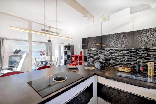 Konyha, Panoramalodge Rügen (Panoramalodge Rugen) in Altefahr