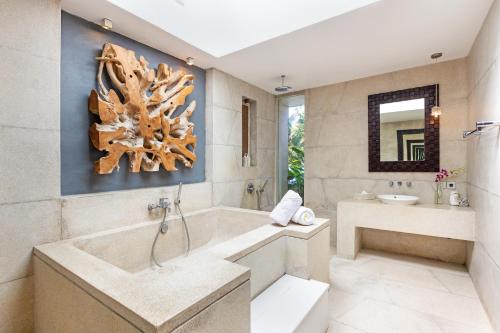 Well-appointed bathrooms