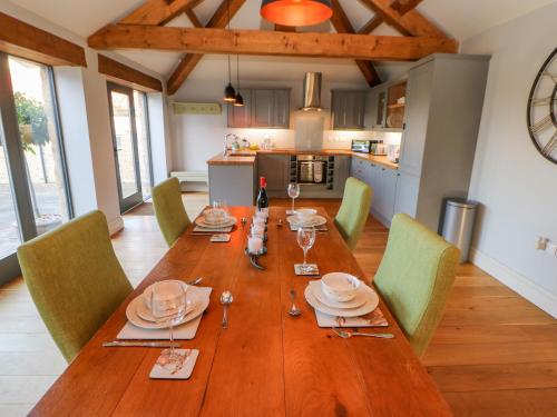 Viesnīcas āriene, The Byre, Sedbury Park Farm in Gilling West