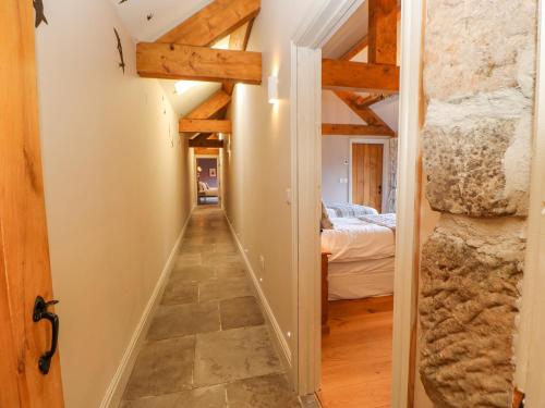 Viesnīcas āriene, The Byre, Sedbury Park Farm in Gilling West