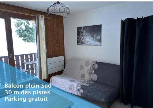 Joli studio 4 Pers 30m des pistes balcon plein Sud au Pieds des Pistes B27- DRAPS NON COMPRIS Saint Jean d'Aulps