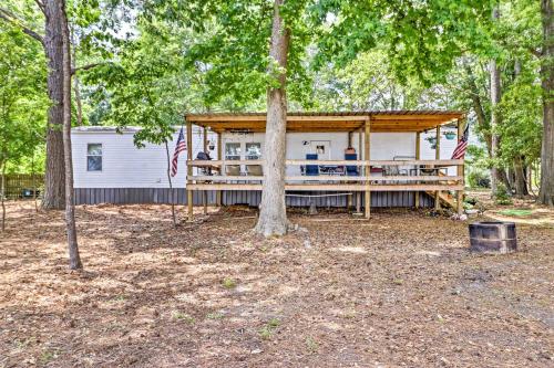 Home on Jordan Lake with Shared Dock and Boat Slip! - image 2