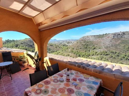  Modern apartment in Moraira with beautiful views 5 minutes from the beach in Benitachell