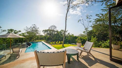 Piscine, Purple Valley Luxury 20 acres of forest in San Juanillo