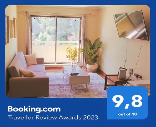 Departamento Central Concepción Con Calefacción y Estacionamiento - Mejor Evaluado en Chile 2023-2025 - Consulte Panoramas y Cama Extra