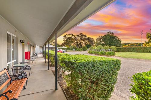 balkon/terras, Burringa Motel near Wagga Wagga Airport